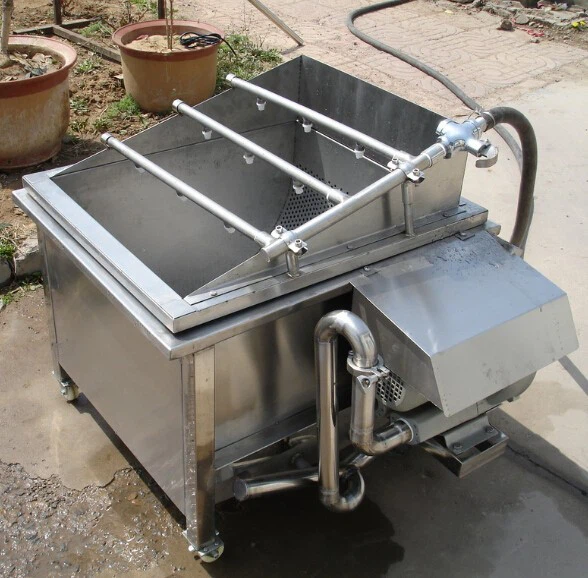 Leafy vegetable washer