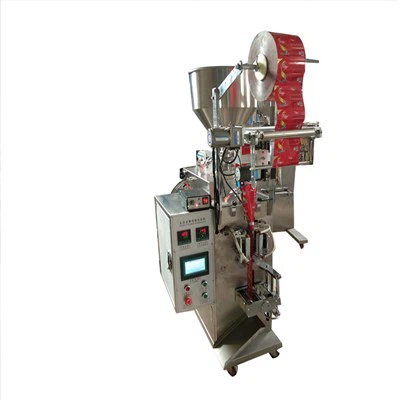 Kečupo paketėlių pakavimo mašina